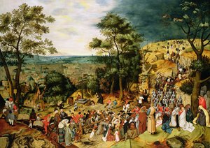 Christus auf dem Weg nach Golgatha, 1607 (Tafel)